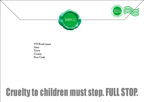 NSPCC Will Envelope Back