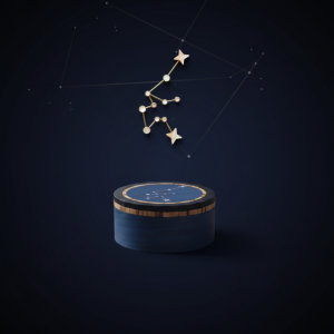 Handmade, Marquetry, Zodiac Gift, Aquarius, Celestial Decor, Wood Inlay, Jewelry Box, Artisan Made, Astrology, Keepsake Box, Gift for Her, Gift for Him, Woodworking