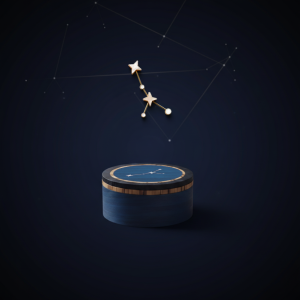 Handmade, Marquetry, Zodiac Gift, Cancer, Celestial Decor, Wood Inlay, Jewelry Box, Artisan Made, Astrology, Keepsake Box, Gift for Her, Gift for Him, Woodworking